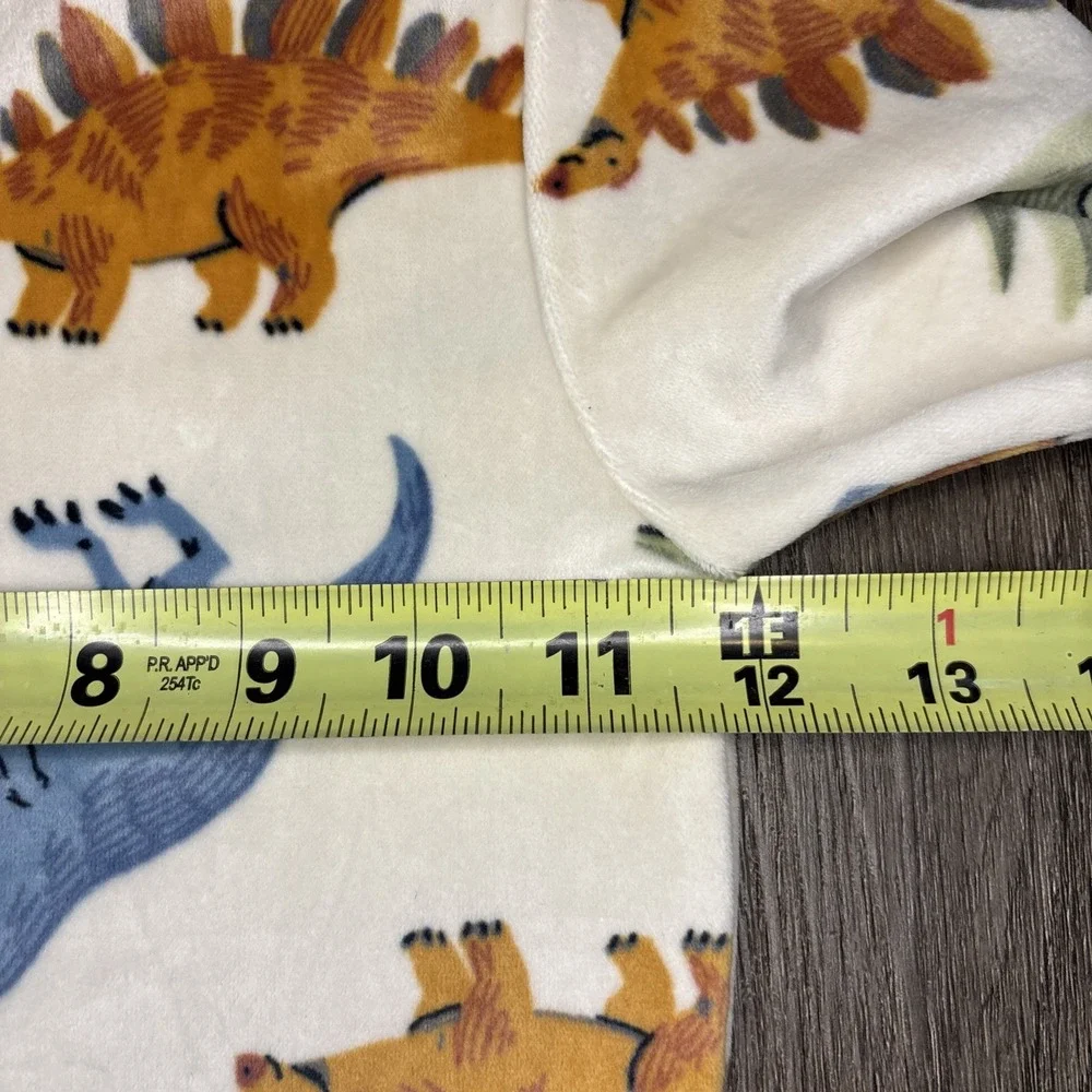 Carter's Dinosaur DreamPlush Dino Pajama Set Boy's 7 Velour Snug Fit Long Sleeve